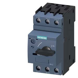 Siemens 3RV2011-1EA10 Circuit breaker size S00 for motor protection, CLASS 10 A-release 2.8...4 A N release 52 A screw terminal Standard switching capacity Siemens 3RV2011-1EA10 Circuit breaker size S00 for motor protection, CLASS 10 A-release 2.8...4 A N release 52 A screw terminal Standard switching capacity