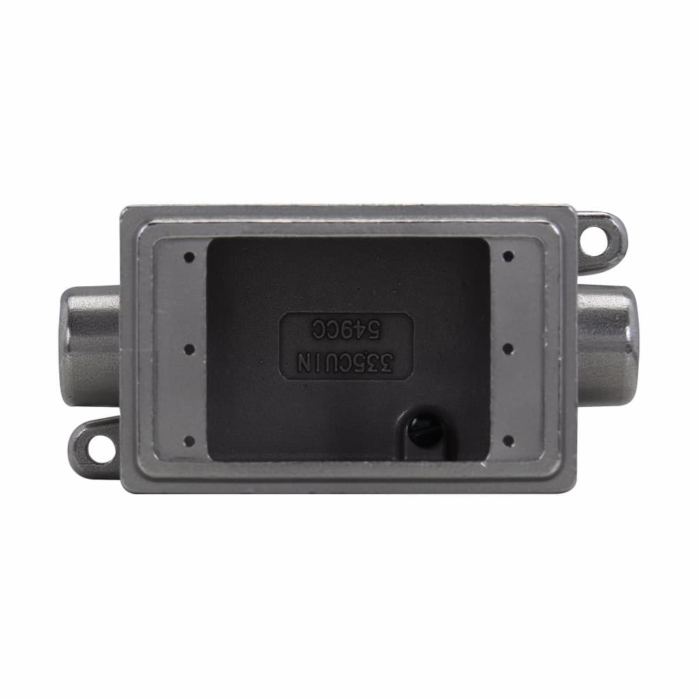 Eaton FDC2SS Eaton Crouse-Hinds series Condulet FD device box, Deep, Stainless steel, Single-gang, C shape, 3/4" Eaton FDC2SS Eaton Crouse-Hinds series Condulet FD device box, Deep, Stainless steel, Single-gang, C shape, 3/4"