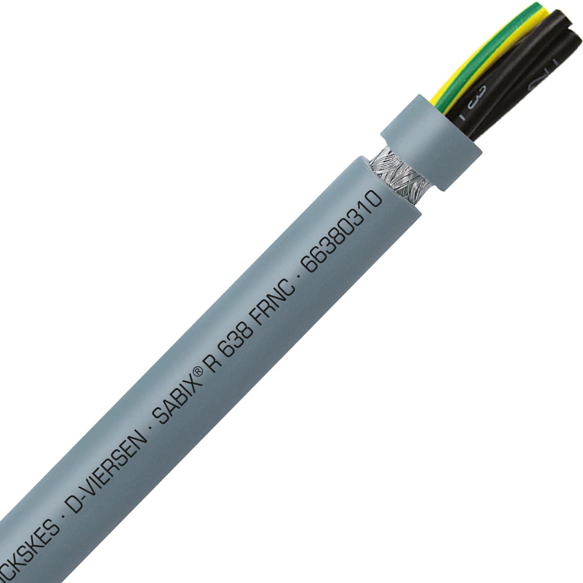SAB 66380310 SABIX R 638 FRNC - 18 AWG/3c, shielded halogen-free flame retardant rail control cable, CE, RoHS SAB 66380310 SABIX R 638 FRNC - 18 AWG/3c, shielded halogen-free flame retardant rail control cable, CE, RoHS