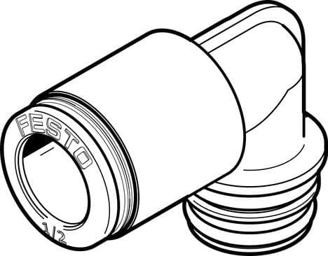 Festo 132860 cartridge QSPLKG20-1/2-U With push-in connector, L-form Size: Standard, Nominal size: 7,8 mm, Assembly position: Any, Container size: 10, Design structure: Push/pull principle Festo 132860 cartridge QSPLKG20-1/2-U With push-in connector, L-form Size: Standard, Nominal size: 7,8 mm, Assembly position: Any, Container size: 10, Design structure: Push/pull principle