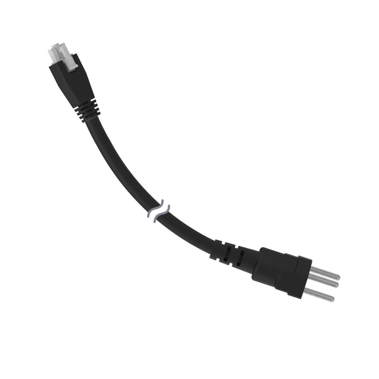 Banner LQMAC-306N Cordset: Double Ended Molex to AC Plug Brazil; 3-pin Straight Female; 3-pin Straight Male; 1.83 m 3x18 Black PVC Jacket; PVC Black Banner LQMAC-306N Cordset: Double Ended Molex to AC Plug Brazil; 3-pin Straight Female; 3-pin Straight Male; 1.83 m 3x18 Black PVC Jacket; PVC Black