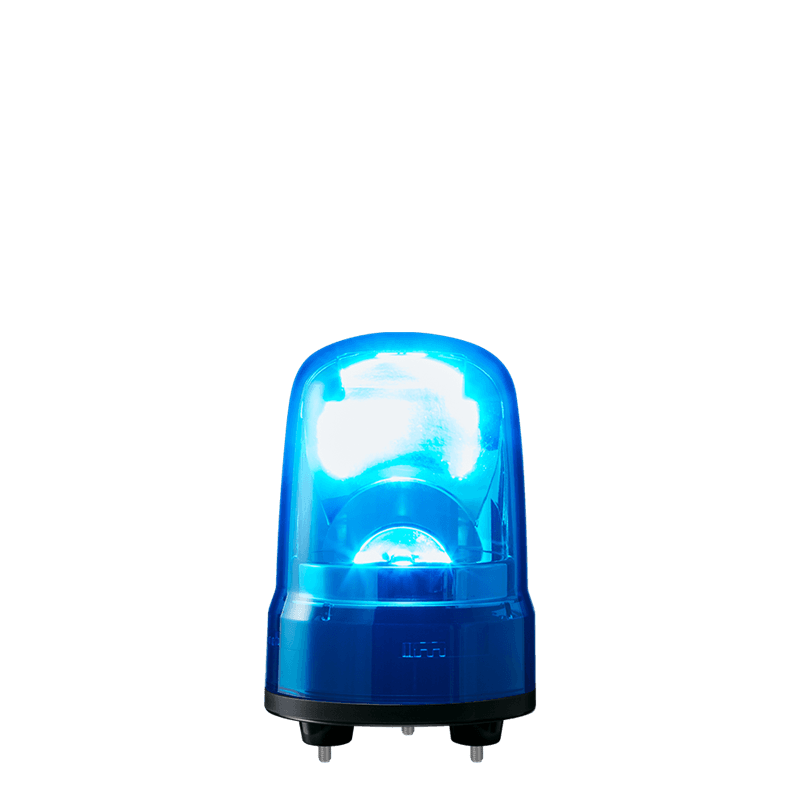 Patlite SKS-M2J-B 80mm, Rotating Signal Beacon, 100-240V AC, 3-Screw Mount with Cable, Blue Patlite SKS-M2J-B 80mm, Rotating Signal Beacon, 100-240V AC, 3-Screw Mount with Cable, Blue