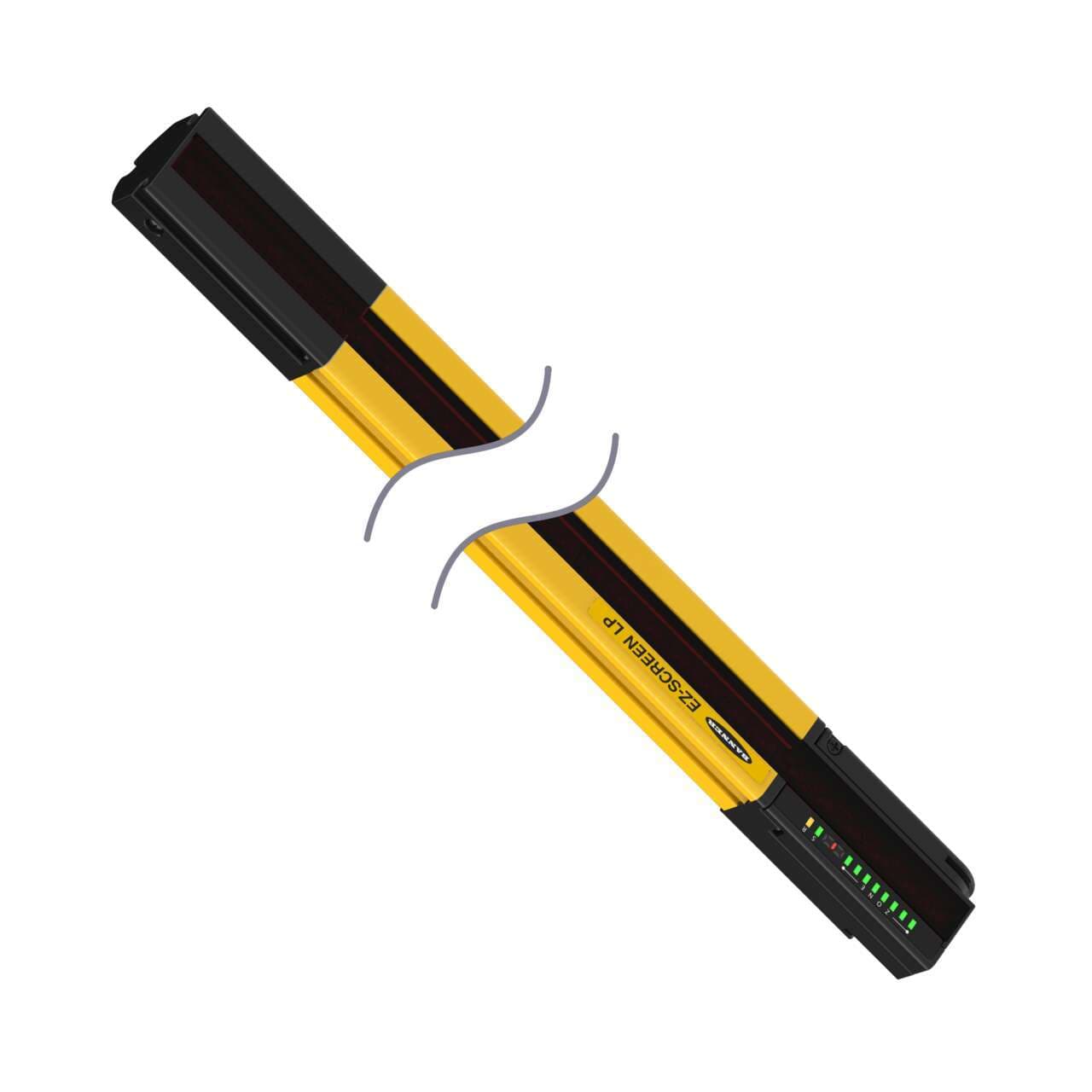 Banner SLPMR25-970P12 SLPMR25-970P12 EZ-SCREEN Low Profile Muting Receiver; Res.: 25 mm Response (Tr): 15.5 ms; Beams: 49; Range: 0.1-7 m (4 in - 23 ft); Height: 970 mm (38.2 in); 300 mm 12-pin M12 Pigtail QD Banner SLPMR25-970P12 SLPMR25-970P12 EZ-SCREEN Low Profile Muting Receiver; Res.: 25 mm Response (Tr): 15.5 ms; Beams: 49; Range: 0.1-7 m (4 in - 23 ft); Height: 970 mm (38.2 in); 300 mm 12-pin M12 Pigtail QD