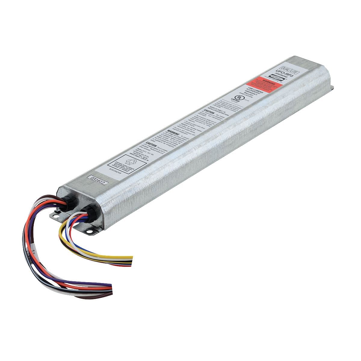 Hubbell UFO-RP3 Reduced Profile Emergency Battery Pack - Fluorescent, Lamp Type: Fluorescent, Lamp Wattage: 3.7 W, Lumen Range: 1400 lm, N/A, Battery Type: Nickel Cadmium (maintenance free), Temperature Range: 20°C-55°C, Damp Location, Gray, 120/277 VAC.  ; Reduced Profi Hubbell UFO-RP3 Reduced Profile Emergency Battery Pack - Fluorescent, Lamp Type: Fluorescent, Lamp Wattage: 3.7 W, Lumen Range: 1400 lm, N/A, Battery Type: Nickel Cadmium (maintenance free), Temperature Range: 20°C-55°C, Damp Location, Gray, 120/277 VAC.  ; Reduced Profi