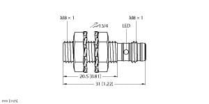 Turck BI1.5-EG08K-AP6X-V1131 BI1.5-EG08K-AP6X-V1131 Turck - BI1.5-EG08K-AP6X-V1131 Inductive Sensor Turck BI1.5-EG08K-AP6X-V1131 BI1.5-EG08K-AP6X-V1131 Turck - BI1.5-EG08K-AP6X-V1131 Inductive Sensor