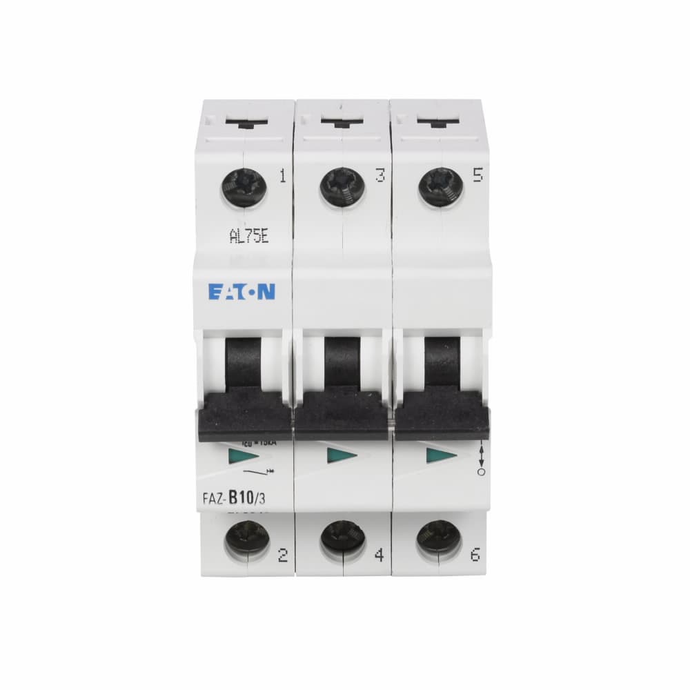 Eaton FAZ-D50/3 FAZ-D50/3 Eaton - UL 1077 Industrial Miniature Circuit Breaker - Supplementary Protector Eaton FAZ-D50/3 FAZ-D50/3 Eaton - UL 1077 Industrial Miniature Circuit Breaker - Supplementary Protector