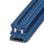 Phoenix Contact 3044089 Feed-through terminal block, nom. voltage: 1000 V, nominal current: 24 A, connection method: Screw connection, number of connections: 2, cross section: 0.14 mm² - 4 mm², AWG: 26 - 12, width: 5.2 mm, height: 46.9 mm, color: blue, mounting type: NS 35/7,5, Phoenix Contact 3044089 Feed-through terminal block, nom. voltage: 1000 V, nominal current: 24 A, connection method: Screw connection, number of connections: 2, cross section: 0.14 mm² - 4 mm², AWG: 26 - 12, width: 5.2 mm, height: 46.9 mm, color: blue, mounting type: NS 35/7,5,