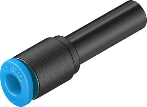 Festo 130763 push-in connector QSM-6H-4-100 with push-in sleeve. Size: Mini, Nominal size: 2,6 mm, Assembly position: Any, Container size: 100, Design structure: Push/pull principle Festo 130763 push-in connector QSM-6H-4-100 with push-in sleeve. Size: Mini, Nominal size: 2,6 mm, Assembly position: Any, Container size: 100, Design structure: Push/pull principle