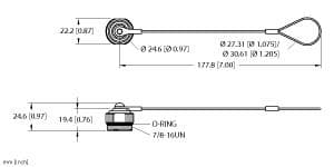 Turck RSM-CC RSM-CC Turck - RSM-CC Accessory for 7/8, Closure cap, Threaded hand tighten + lanyard Turck RSM-CC RSM-CC Turck - RSM-CC Accessory for 7/8, Closure cap, Threaded hand tighten + lanyard