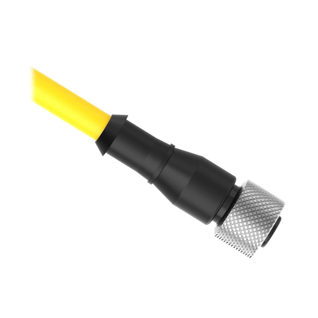 Banner QDEG-1225E Cordset: Single Ended M12; 12-pin Straight Female; 7.62 m 12x24 Yellow PVC Jacket; Nickel-Plated Brass Coupling Nut Banner QDEG-1225E Cordset: Single Ended M12; 12-pin Straight Female; 7.62 m 12x24 Yellow PVC Jacket; Nickel-Plated Brass Coupling Nut