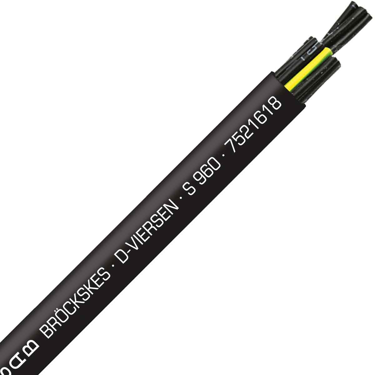 SAB 7521618 S 960 - 16 AWG/18c, oil resistant, continuous flex PVC control cable, UL, CSA, CE, RoHS SAB 7521618 S 960 - 16 AWG/18c, oil resistant, continuous flex PVC control cable, UL, CSA, CE, RoHS