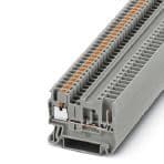 Phoenix Contact 3210033 Feed-through terminal block, nom. voltage: 500 V, nominal current: 24 A, connection method: Push-in / plug connection, number of connections: 2, cross section: 0.14 mm² - 4 mm², AWG: 26 - 12, width: 5.2 mm, height: 35.3 mm, color: gray, mounting type: NS Phoenix Contact 3210033 Feed-through terminal block, nom. voltage: 500 V, nominal current: 24 A, connection method: Push-in / plug connection, number of connections: 2, cross section: 0.14 mm² - 4 mm², AWG: 26 - 12, width: 5.2 mm, height: 35.3 mm, color: gray, mounting type: NS