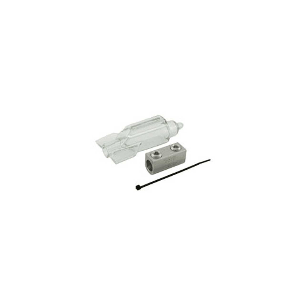 Ilsco SPAR-4 14 to 2 AWG, Slotted Socket Head, Clear, Aluminum/Copper Conductor, Dual Rated Ilsco SPAR-4 14 to 2 AWG, Slotted Socket Head, Clear, Aluminum/Copper Conductor, Dual Rated