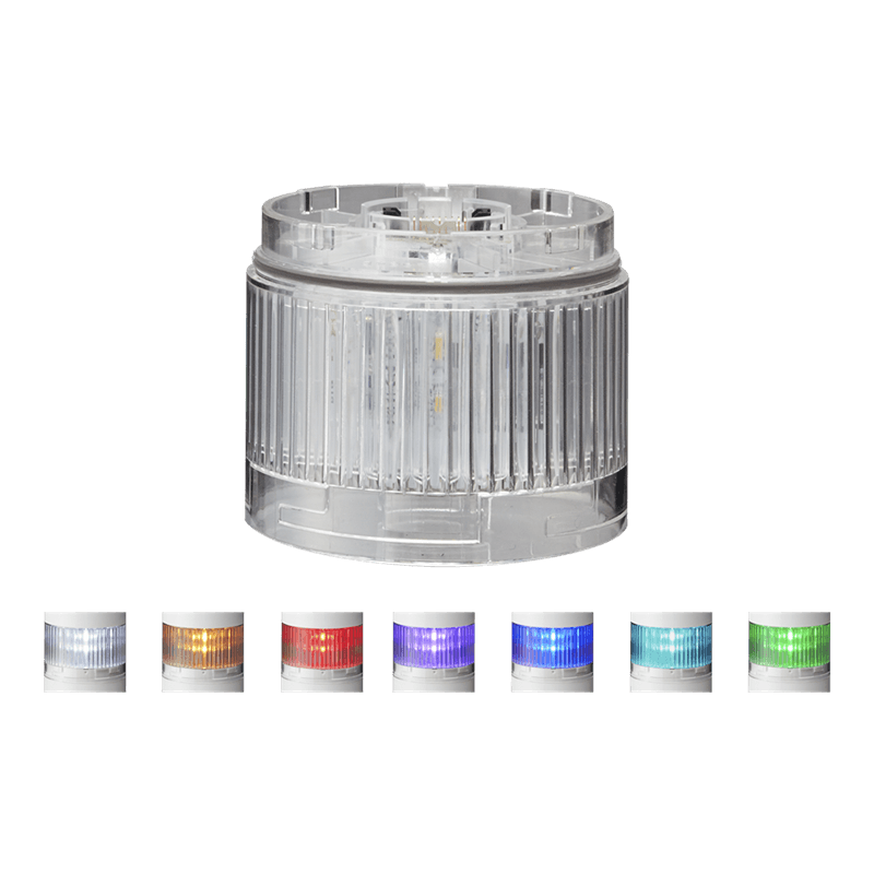 Patlite LR6-E-MZ-FB295 Multi-color LED Module for IP69K Rated Washdown Safe LR6 Signal Tower, 60mm Patlite LR6-E-MZ-FB295 Multi-color LED Module for IP69K Rated Washdown Safe LR6 Signal Tower, 60mm