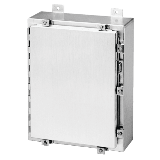 Hoffman A16H1608ALLP Continuous Hinge with Clamps, Type 4X, 16.00x16.00x8.00, Aluminum Hoffman A16H1608ALLP Continuous Hinge with Clamps, Type 4X, 16.00x16.00x8.00, Aluminum