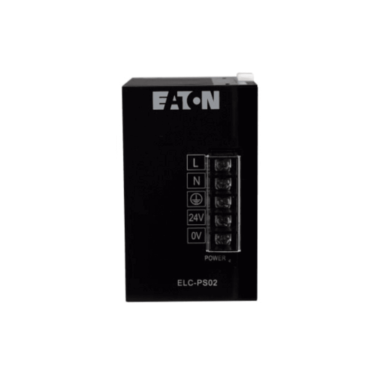 Eaton ELC-PS02 ELC-PS02 Eaton - ELC Series Programmable Logic Controllers, ELC power supply, 48W, 2A, 50/60 Hz, 24 Vdc Output, 100~240 VAC (-15%~+10%) Input Eaton ELC-PS02 ELC-PS02 Eaton - ELC Series Programmable Logic Controllers, ELC power supply, 48W, 2A, 50/60 Hz, 24 Vdc Output, 100~240 VAC (-15%~+10%) Input