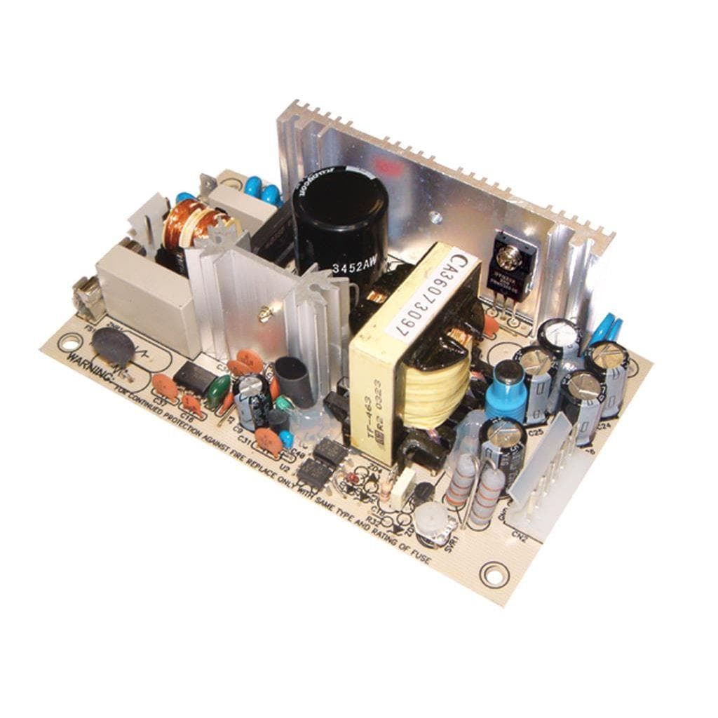 MEAN WELL PT-65A AC-DC Triple output Open frame power supply; Output 5Vdc at 7A +12Vdc at 3.2A -5Vdc at 0.7A MEAN WELL PT-65A AC-DC Triple output Open frame power supply; Output 5Vdc at 7A +12Vdc at 3.2A -5Vdc at 0.7A