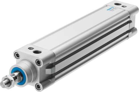 Festo 177789 profile cylinder DNC-11/4"-1"-P-A per ISO 15552, with profile cylinder barrel, with sensing option, non-adjustable cushioning. Stroke: 1 ", Piston diameter: 1 1/4", Piston rod thread: 3/8-24 UNF-2A, Based on the standard: ISO 15552 (previously also VDMA 2 Festo 177789 profile cylinder DNC-11/4"-1"-P-A per ISO 15552, with profile cylinder barrel, with sensing option, non-adjustable cushioning. Stroke: 1 ", Piston diameter: 1 1/4", Piston rod thread: 3/8-24 UNF-2A, Based on the standard: ISO 15552 (previously also VDMA 2
