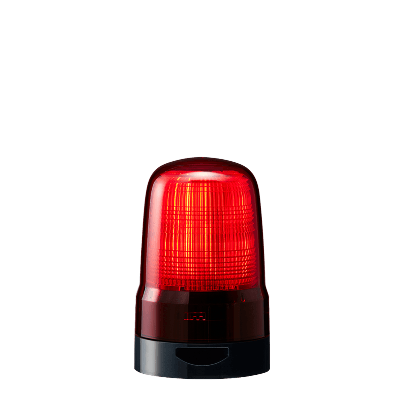 Patlite SL08-M2KTB-R 80mm, Flashing Signal Beacon, 100-240V AC, 2-Screw Mount with Terminal Block, Buzzer, Red Patlite SL08-M2KTB-R 80mm, Flashing Signal Beacon, 100-240V AC, 2-Screw Mount with Terminal Block, Buzzer, Red