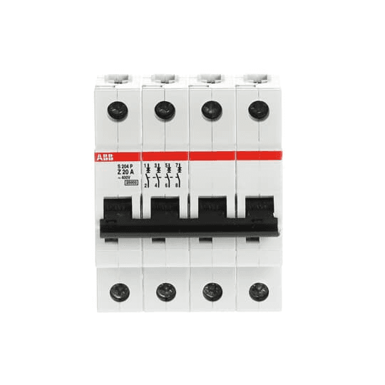 ABB Control S204P-Z20 S204P-Z20 ABB Control - S204P-Z20 Miniature Circuit Breaker - 4P - Z - 20 A ABB Control S204P-Z20 S204P-Z20 ABB Control - S204P-Z20 Miniature Circuit Breaker - 4P - Z - 20 A