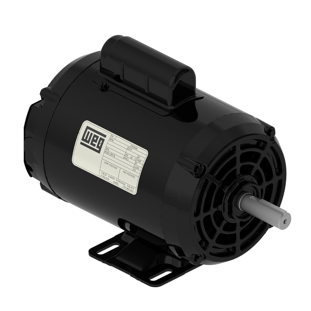 WEG CDS022OM001 Compressor Duty 1.75 HP 2P D56 1Ph 115/230 V 60 Hz IC01 - ODP - Foot-mounted WEG CDS022OM001 Compressor Duty 1.75 HP 2P D56 1Ph 115/230 V 60 Hz IC01 - ODP - Foot-mounted