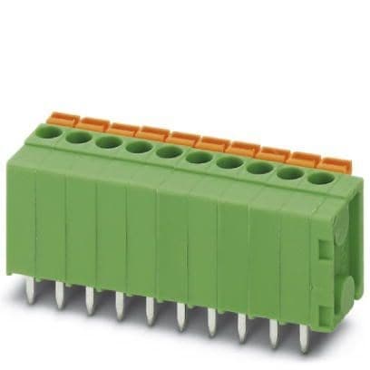 Phoenix Contact 1890471 PCB terminal block, nominal current: 12 A, rated voltage (III/2): 160 V, nominal cross section: 1 mm², number of potentials: 2, number of rows: 1, number of positions per row: 2, product range: FFKDS(A) 1,5/..-V, pitch: 3.81 mm, connection method: Push-i Phoenix Contact 1890471 PCB terminal block, nominal current: 12 A, rated voltage (III/2): 160 V, nominal cross section: 1 mm², number of potentials: 2, number of rows: 1, number of positions per row: 2, product range: FFKDS(A) 1,5/..-V, pitch: 3.81 mm, connection method: Push-i