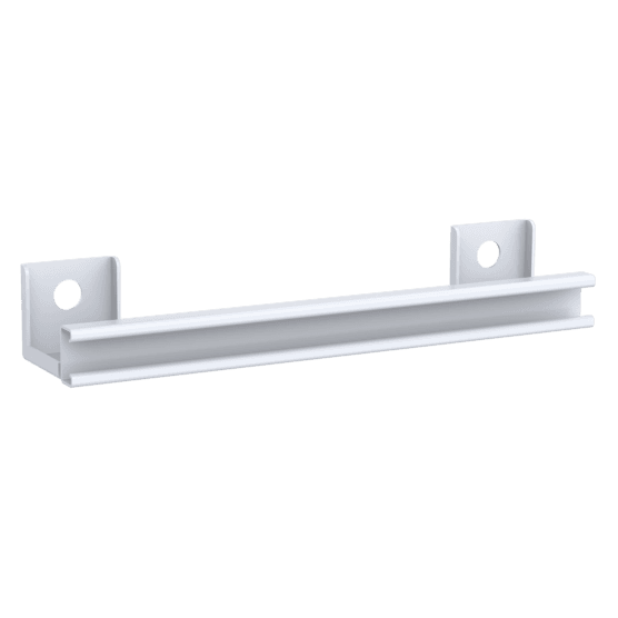 Hoffman A30NTMA2 Terminal Block Bracket Kit, fits 30.00, 2 Brackets, White, Steel Hoffman A30NTMA2 Terminal Block Bracket Kit, fits 30.00, 2 Brackets, White, Steel