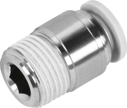 Festo 572324 push-in fitting QB-3/8-3/8-I-U Size: Standard, Nominal size: 0,315 ", Type of seal on screw-in stud: coating, Assembly position: Any, Design structure: Push/pull principle Festo 572324 push-in fitting QB-3/8-3/8-I-U Size: Standard, Nominal size: 0,315 ", Type of seal on screw-in stud: coating, Assembly position: Any, Design structure: Push/pull principle