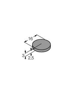 TW-R16-B128 Part Image. Manufactured by Turck.