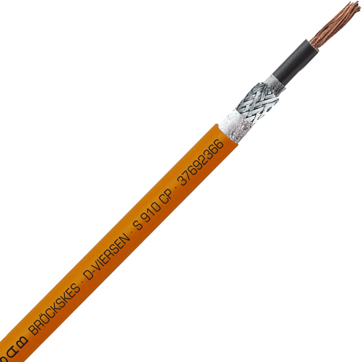 SAB 37692366 S 910 CP - 2/0 AWG/1c, shielded, oil resistant TPE continuous flex single core wire, UL, CSA, CE, RoHS SAB 37692366 S 910 CP - 2/0 AWG/1c, shielded, oil resistant TPE continuous flex single core wire, UL, CSA, CE, RoHS