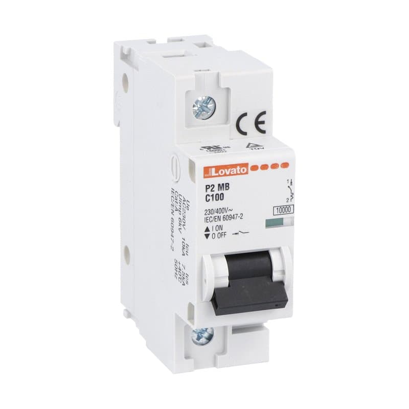 Lovato Electric P2MB1PC125 P2MB1PC125 Lovato - Miniature circuit breaker, 1P, 2P, 3P and 4P - 10kA, characteristic C, 125A Lovato Electric P2MB1PC125 P2MB1PC125 Lovato - Miniature circuit breaker, 1P, 2P, 3P and 4P - 10kA, characteristic C, 125A