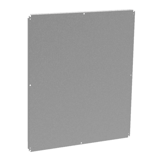 Hoffman PP116G ProLine Gold Series Console, Full Back Panel, fits 1200x700, Conductive Hoffman PP116G ProLine Gold Series Console, Full Back Panel, fits 1200x700, Conductive