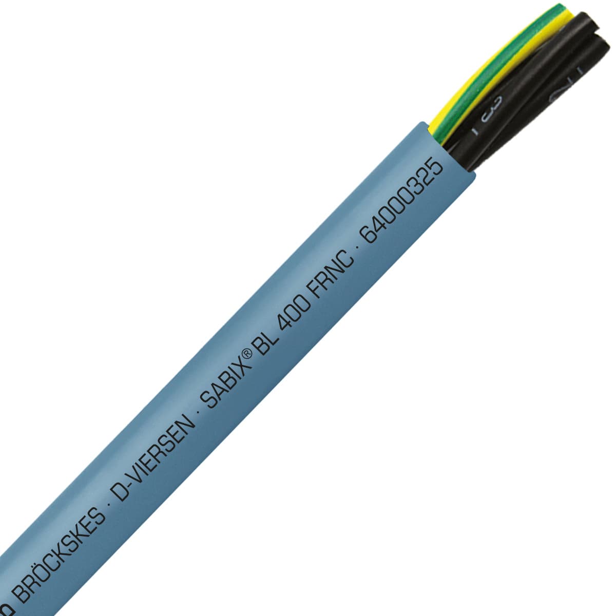 SAB 64000325 SABIX BL 400 FRNC - 14 AWG/3c, halogen-free flame retardant flexible control cable for shipboard, DNV-GL, CE, RoHS SAB 64000325 SABIX BL 400 FRNC - 14 AWG/3c, halogen-free flame retardant flexible control cable for shipboard, DNV-GL, CE, RoHS