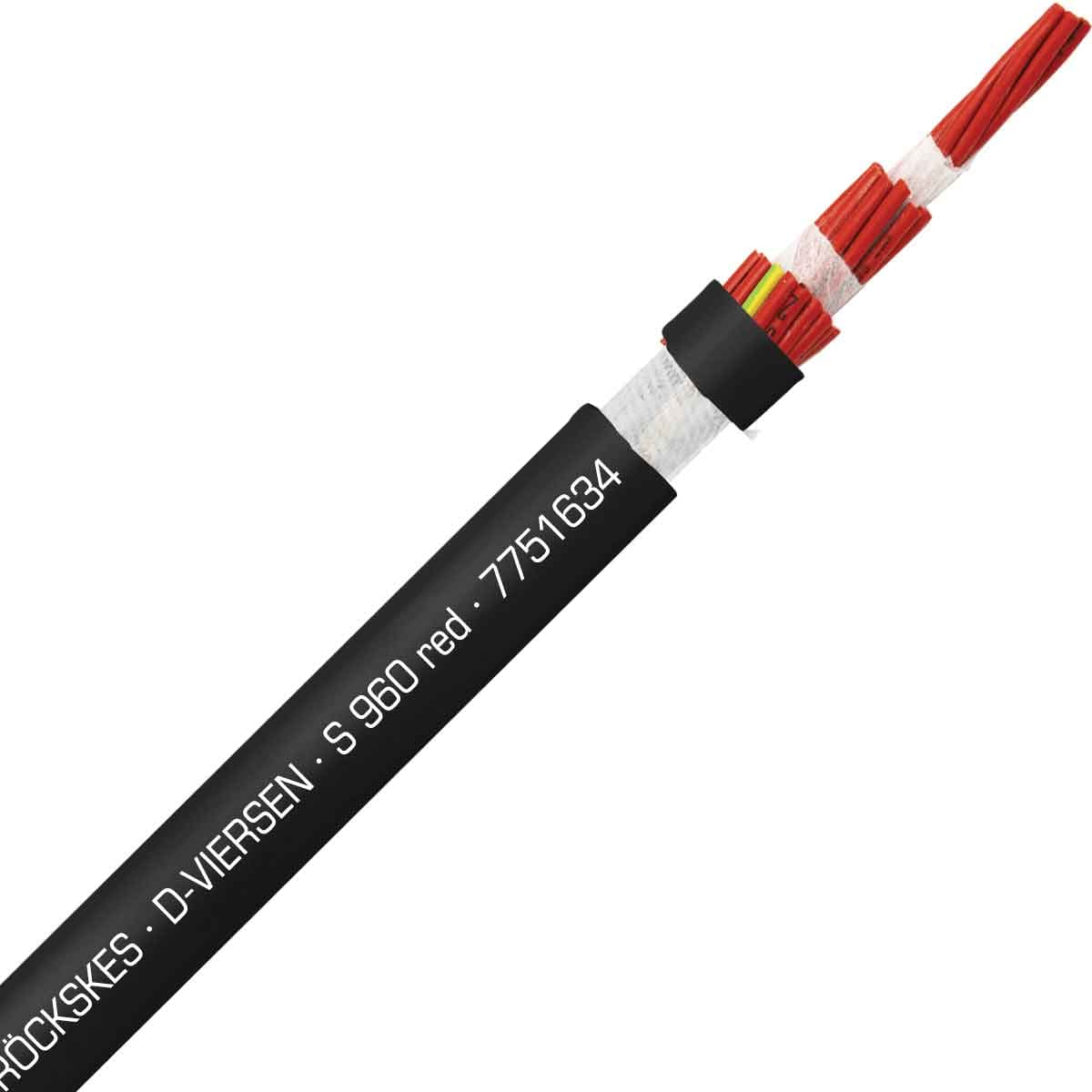 SAB 7751634 S 960 - 16 AWG/34c, oil resistant continuous flex PVC control cable for small bending radius, UL, CSA, CE, RoHS SAB 7751634 S 960 - 16 AWG/34c, oil resistant continuous flex PVC control cable for small bending radius, UL, CSA, CE, RoHS