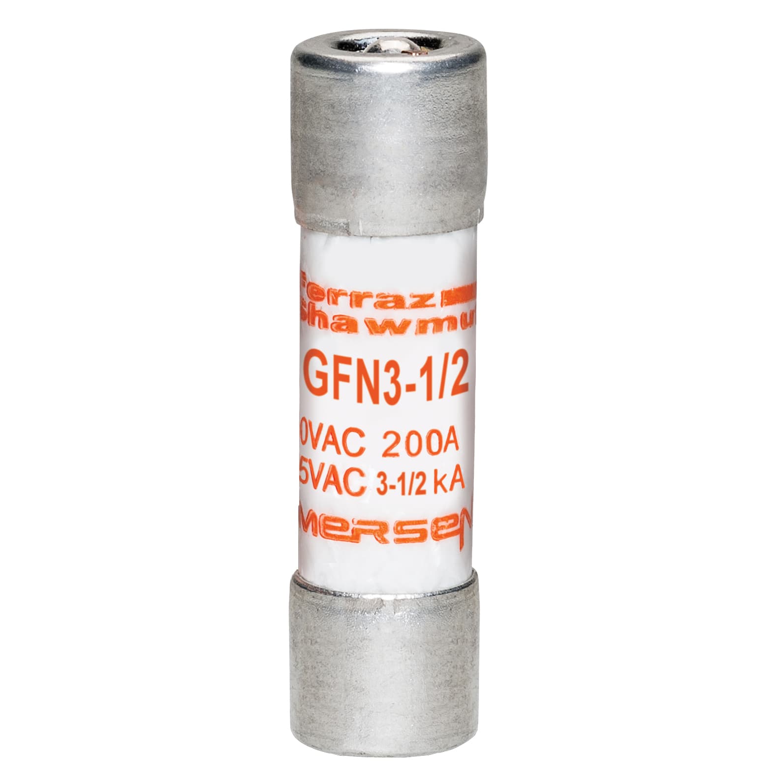 Mersen GFN3-1/2 GFN3-1/2 Mersen - Fuse GFN - Midget - Time-Delay 250VAC 3.5A Ferrule Visual Indicator Mersen GFN3-1/2 GFN3-1/2 Mersen - Fuse GFN - Midget - Time-Delay 250VAC 3.5A Ferrule Visual Indicator