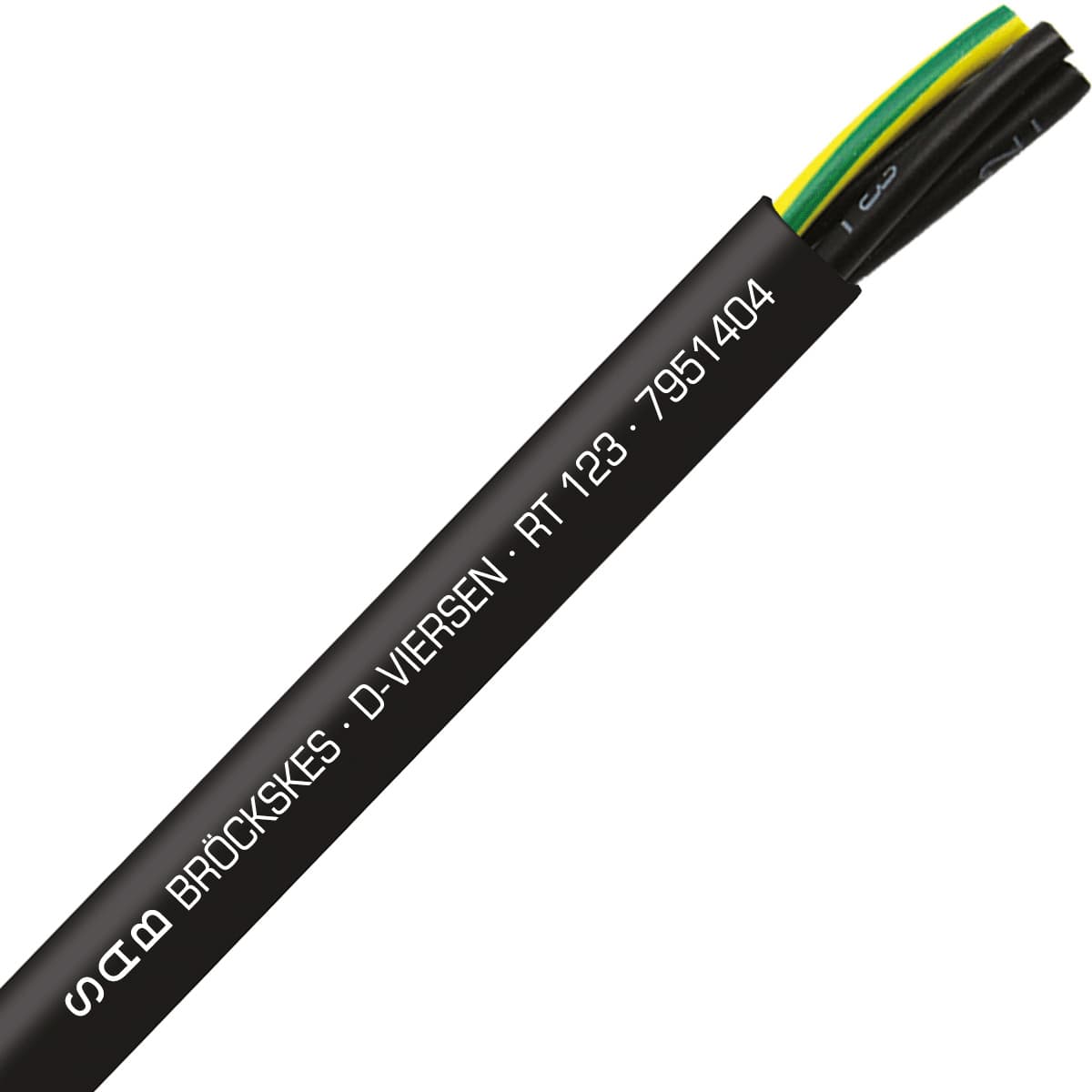 SAB 7951404 RT 123 - 14 AWG/4c, PUR rugged and dependable robot/track cable, �450� torsion SAB 7951404 RT 123 - 14 AWG/4c, PUR rugged and dependable robot/track cable, �450� torsion