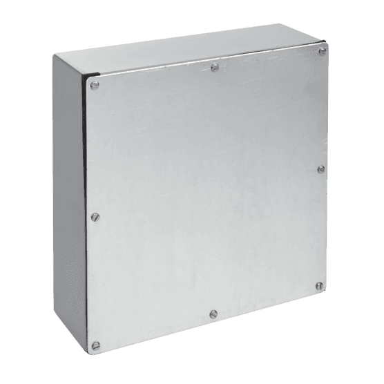 Hoffman A10108GSC Screw-Cover, Gasketed, Type 3, 10.00x10.00x8.00, Steel Hoffman A10108GSC Screw-Cover, Gasketed, Type 3, 10.00x10.00x8.00, Steel