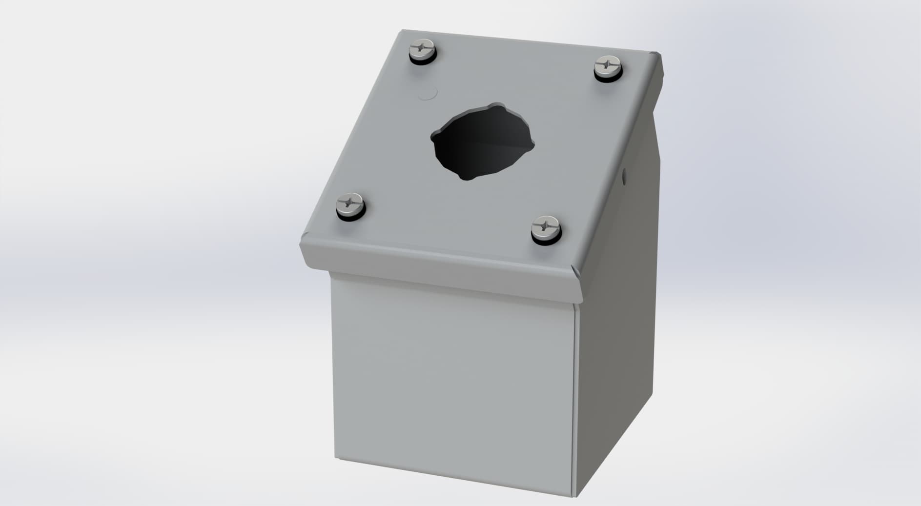Saginaw Control SCE-1PBA PBA Enclosure, Height:3.50", Width:3.25", Depth:4.87", ANSI-61 gray powder coating inside and out. Saginaw Control SCE-1PBA PBA Enclosure, Height:3.50", Width:3.25", Depth:4.87", ANSI-61 gray powder coating inside and out.