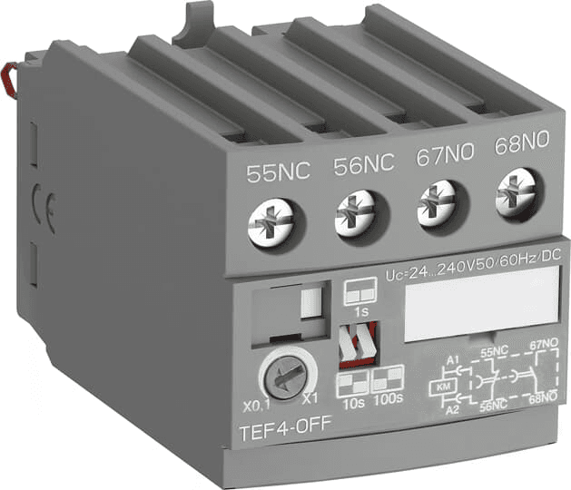 ABB Control TEF4-OFF TEF4-OFF ABB Control - TMR OFF AF09/Z-38 0.1-100S 24-240V ABB Control TEF4-OFF TEF4-OFF ABB Control - TMR OFF AF09/Z-38 0.1-100S 24-240V