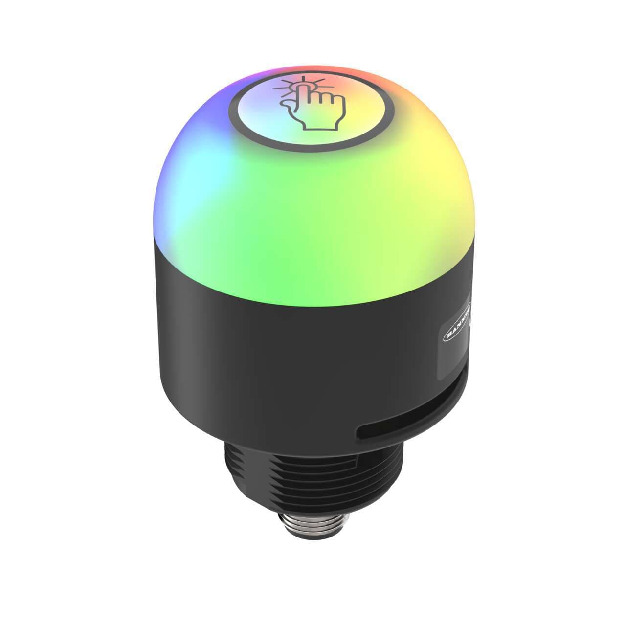Banner K50PTAMRGB7AQ K50 Pro Touch Series: 7-Color RGB Touch Sensor with Audible; 12-30 V dc; Polycarbonate; IP67 IP69K; Bimodal, NO, Momentary; Multicolor; 8-pin M12 Integral QD Banner K50PTAMRGB7AQ K50 Pro Touch Series: 7-Color RGB Touch Sensor with Audible; 12-30 V dc; Polycarbonate; IP67 IP69K; Bimodal, NO, Momentary; Multicolor; 8-pin M12 Integral QD