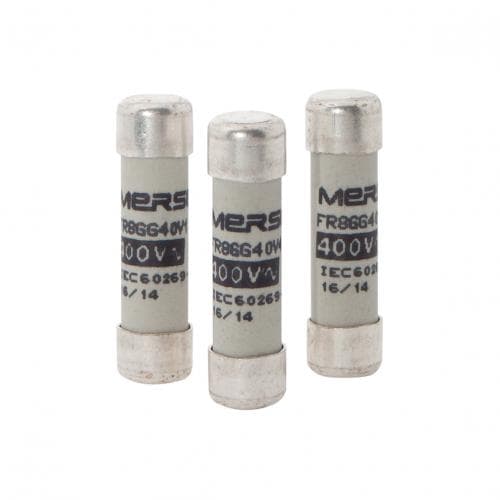 Mersen B211026 Cylindrical fuse-link gG 400VAC 8.5x31.5, 8A with indicator Mersen B211026 Cylindrical fuse-link gG 400VAC 8.5x31.5, 8A with indicator