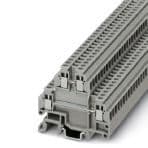 Phoenix Contact 1414129 Micro terminal, connection method: Screw connection, cross section: 0.14 mm² - 1.5 mm², AWG: 26 - 16, width: 4.2 mm, color: gray, mounting type: NS 15, NS 35/7,5, NS 35/15 Phoenix Contact 1414129 Micro terminal, connection method: Screw connection, cross section: 0.14 mm² - 1.5 mm², AWG: 26 - 16, width: 4.2 mm, color: gray, mounting type: NS 15, NS 35/7,5, NS 35/15