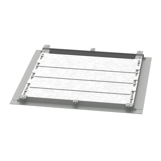 Hoffman P2BGPI86 ProLine G2 Internally Mounted Gland Plate, 800 x 600, Steel, Galv Hoffman P2BGPI86 ProLine G2 Internally Mounted Gland Plate, 800 x 600, Steel, Galv