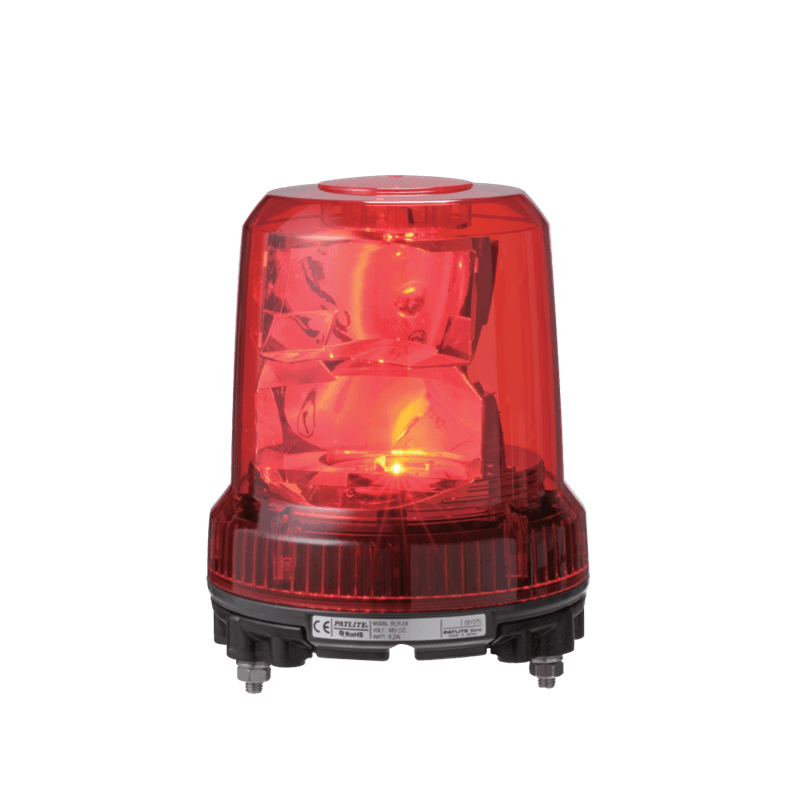 Patlite RLR-M1-R 162mm Dual Reflector, Dual LED Revolving Light , IP66, DC12/24V. Globe Color: Red Patlite RLR-M1-R 162mm Dual Reflector, Dual LED Revolving Light , IP66, DC12/24V. Globe Color: Red