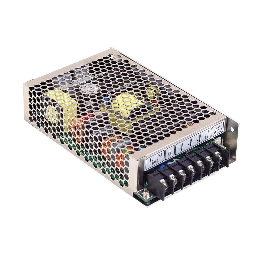 MEAN WELL HRPG-150-24 AC-DC Single output enclosed power supply; Output 24Vdc at 6.5A; 1U low profile; free air convection; remote on/off + 5Vdc at 0.3A standby MEAN WELL HRPG-150-24 AC-DC Single output enclosed power supply; Output 24Vdc at 6.5A; 1U low profile; free air convection; remote on/off + 5Vdc at 0.3A standby