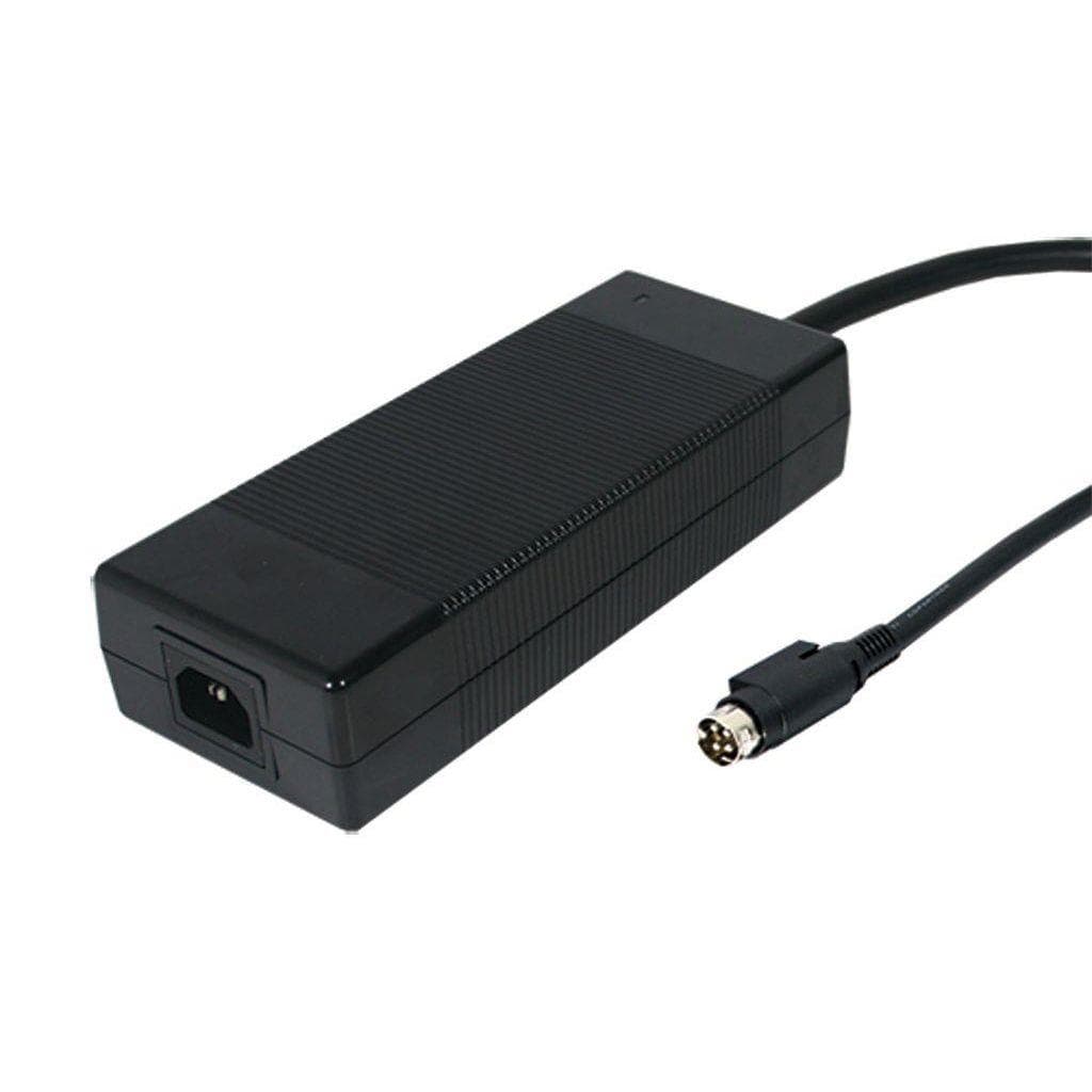 MEAN WELL GC220A24-AD1 AC-DC Desktop charger; Output 27.2VDC at 8A with 4 pin DIN plug MEAN WELL GC220A24-AD1 AC-DC Desktop charger; Output 27.2VDC at 8A with 4 pin DIN plug