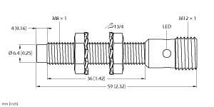 Turck NI3-EG08-AP6X-H1341 NI3-EG08-AP6X-H1341 Turck - NI3-EG08-AP6X-H1341 Inductive Sensor Turck NI3-EG08-AP6X-H1341 NI3-EG08-AP6X-H1341 Turck - NI3-EG08-AP6X-H1341 Inductive Sensor