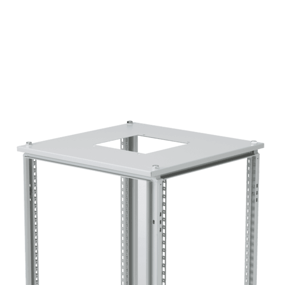 Hoffman PPTHP86EMC ProLine Top with Cutout for High-Performance Pagoda Exhaust Vent, fits 800x600mm, Painted Hoffman PPTHP86EMC ProLine Top with Cutout for High-Performance Pagoda Exhaust Vent, fits 800x600mm, Painted