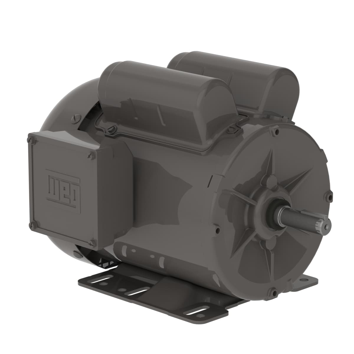WEG 00336ES1E145T General 3 HP 2P G143/5T 1Ph 208-230/460 V 60 Hz IC411 - TEFC - Foot-mounted WEG 00336ES1E145T General 3 HP 2P G143/5T 1Ph 208-230/460 V 60 Hz IC411 - TEFC - Foot-mounted