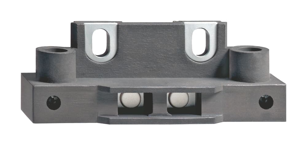 Schmersal AZ08K Positive-operation door contacts; Single wire entry (1 cable per clamp); Thermoplastic enclosure; Contact pin in actuator bridge; 1 Actuating planes; Protection class IP20; Inseparable cover and enclosure; Enclosure with mounting slots; Self-cleaning thro Schmersal AZ08K Positive-operation door contacts; Single wire entry (1 cable per clamp); Thermoplastic enclosure; Contact pin in actuator bridge; 1 Actuating planes; Protection class IP20; Inseparable cover and enclosure; Enclosure with mounting slots; Self-cleaning thro